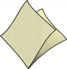Ubrousky 2vr. 33x33 béžové