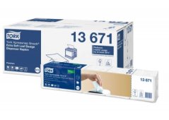 Tork 13671 Extra jemný bílý ubrousek do zásobníku Tork Xpressnap Snack®