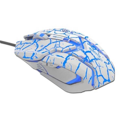 Myš E-Blue Auroza Gaming herní drátová bílá