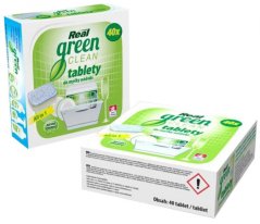 Real green tablety do myčky 40ks
