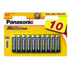 Baterie tužková AA Panasonic R06 10ks