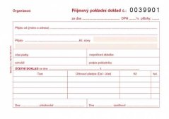 Příjmový PD A6 II. PT032 čísl.