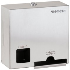 Zásobník na tampony a vložky, nerez brus