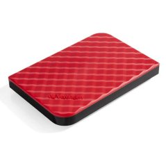Verbatim externí pevný disk, Store N Go, 2.5", USB 3.0 (3.2 Gen 1), 1TB, 53203, červený