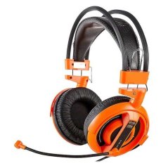 Herní sluchátka E-Blue Cobra I s mikrofonem oranžová
