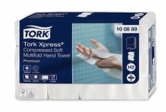 Tork 100889 Xpress® stlačené jemné papírové ručníky Multifold