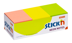 Lepící bloček 38x51 neon mix 12 bločků po 100ks