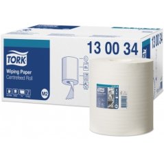 Tork 130034 papírová utěrka bílá 165m