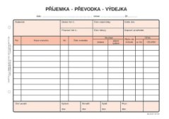 Příjemka,výdejka,převodka A5 OPT 1087