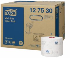 Tork 127530 toaletní papír Mid 2vr. bílý 27 rolí