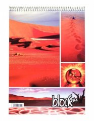 Spirálový blok A4 linka