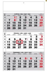 Kalendář tříměsíční s mez.svátky BNC1