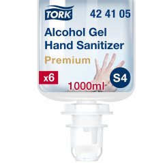 Tork 424105 alkoholová gelová dezinfekce na ruce S4 1000 ml