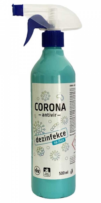 Corona antivir dezinfekce na ruce 500 ml