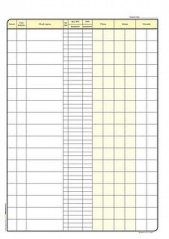 Pokladní kniha s DPH A4 48 listů