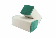 Ručník papírový skládaný Z-Z 1vr. zelený 5000 ks