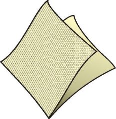 Ubrousky 2vr. 40x40 béžové