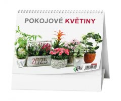 Stolní kalendář Pokojové květiny