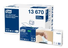 Tork 13670 Extra jemný bílý ubrousek do zásobníku Tork Xpressnap®
