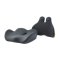 Set bederní opěrky a podsedáku, ergonomický, antracitový, paměťová pěna