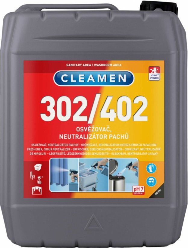 Cleamen 302/402/ 5l osvěžovač neutralizátor pachů
