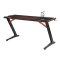 Herní stůl Ultradesk SPACE XXL Red 154x61cm