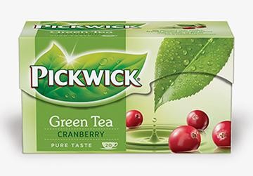 Čaj Pickwick Zelený s brusinkami 20x2g