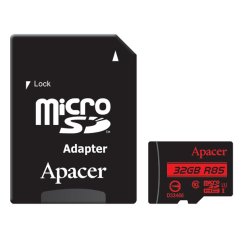 Apacer paměťová karta Secure Digital, 32GB s adaptérem