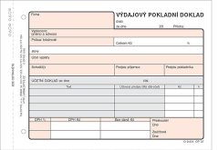Výdajový PD II. A6 1037