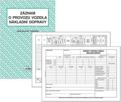 Záznam o provozu vozidla ND ET210