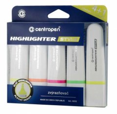 Zvýrazňovač Highlighter Style 6252 FLUO 4 + 1