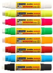 Popisovač křídový Jumbo 9120 na sklo