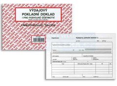 Výdajový pokladní doklad II. PT050