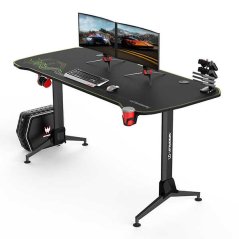 Herní stůl Ultradesk Grand Yellow Green 160x70 cm