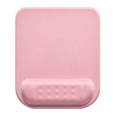 Podložka pod myš a zápěstí, Powerton Ergoline Dark Edition, ergonomická, růžová, pěnová