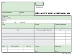 Příjmový PD A6 2x50listů nečísl. OPT1091