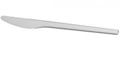Nůž bílý plastový 18,5cm 50ks
