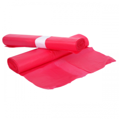 Pytel na odpad 70x110cm LDPE 80 červený