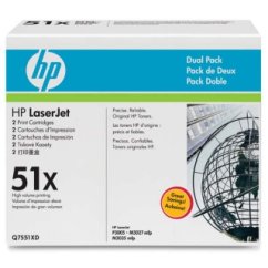HP Q7551XD dual pack