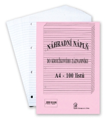 Náhradní listy A4 do Karis bloku