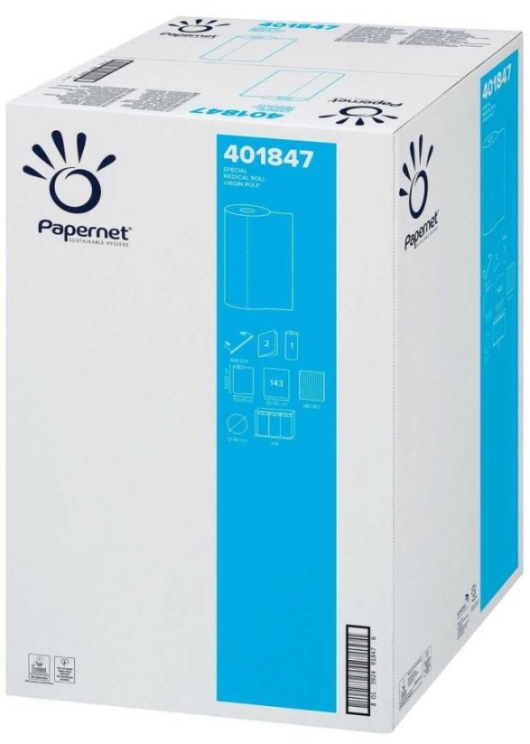 Podložky na lůžka Papernet 401847 OVER SOFT 60cm x 50m bílá