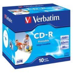 Disk CD 700MB/80min Verbatim