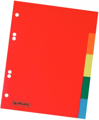 Rozřaďovač A4 5ti barev papír