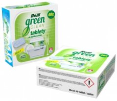 Real green tablety do myčky 40ks