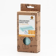 Podložka pod zápěstí, Powerton Ergoline Pastel Edition, ergonomická, mintová, pěnová