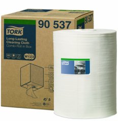 Tork 90537 průmyslová čistící utěrka bílá