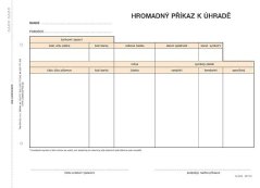 Příkaz k úhradě A5 NCR OPT 1110