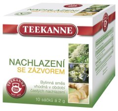 Čaj Teekanne bylinný Nachlazení se zázvorem